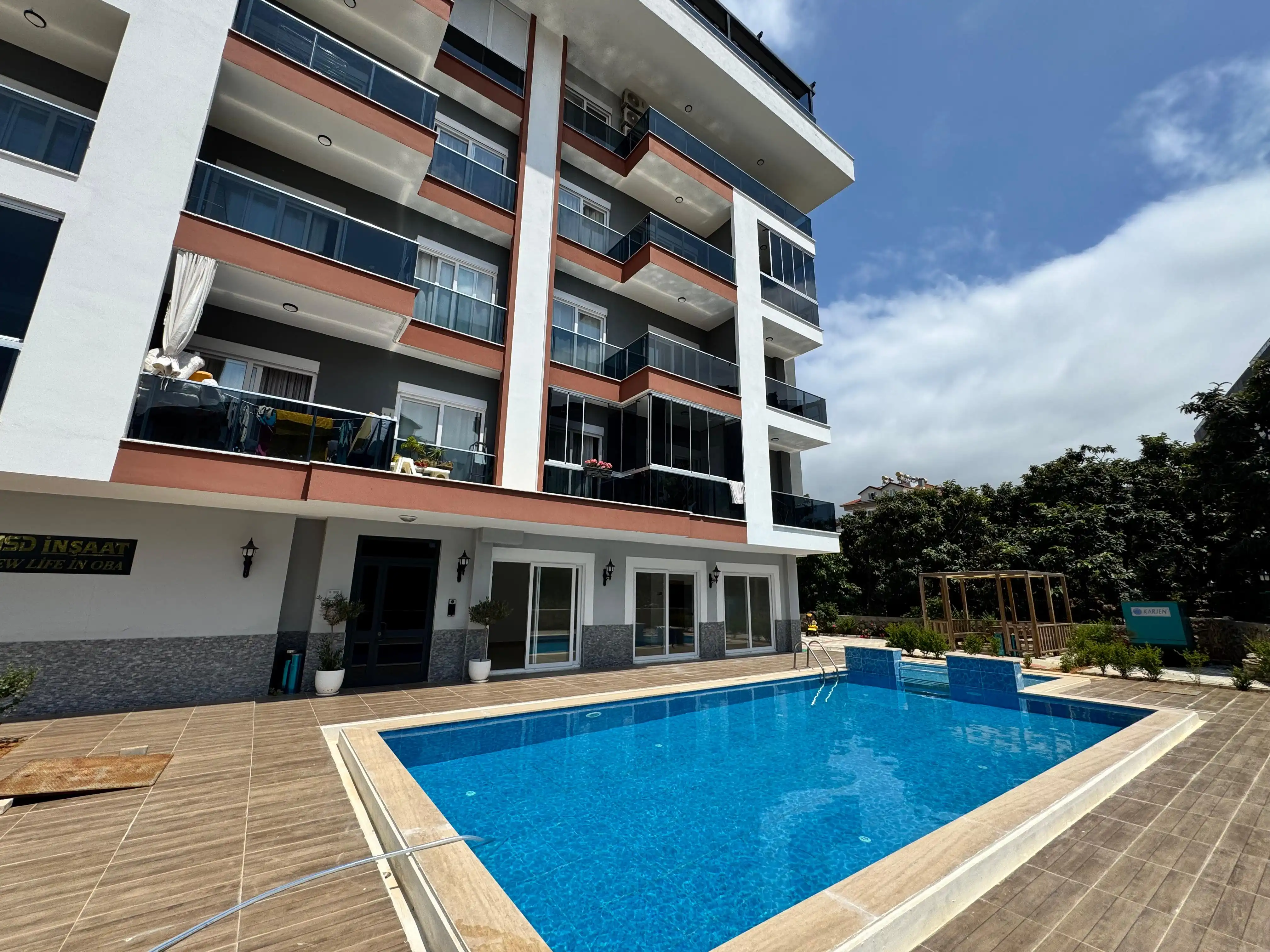 Изображение Роскошная квартира 1+1 в районе Оба